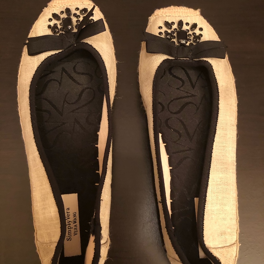Simply Vera Wang Embellished Espadrilles Flats - Picture 4 of 11